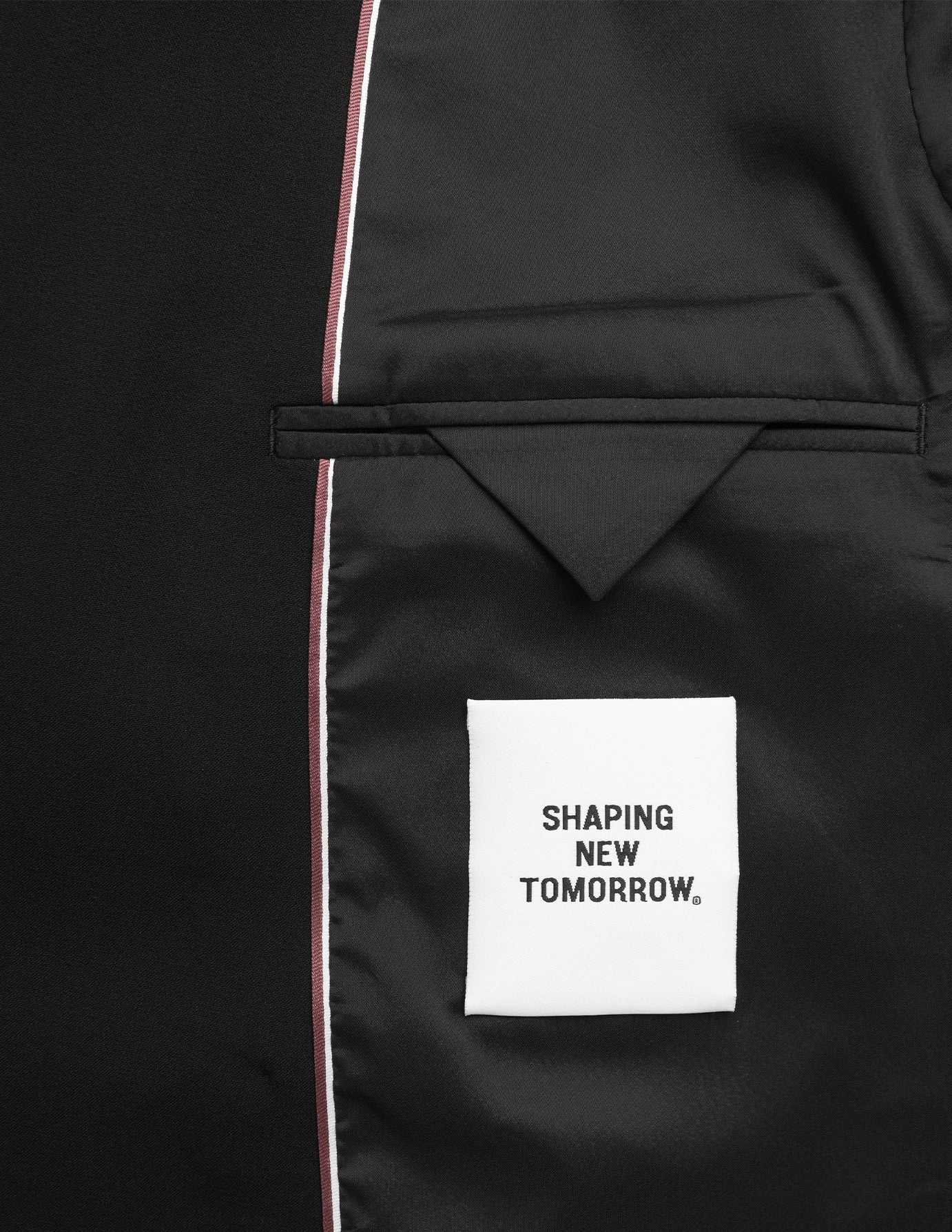 Double Breasted Essential Blazer Black